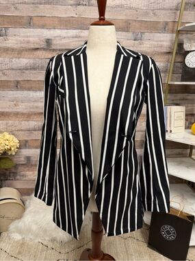 Bitte Kai Rand striped blazer double breasted style NWT